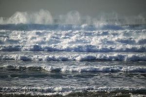 large waves